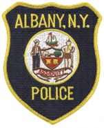 ALBANY, NEW YORK POLICE SHOULDER PATCH.